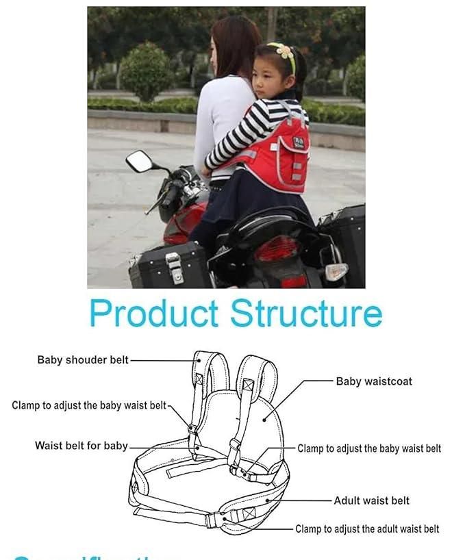 🔥50% OFF 🔥 Baby Safety Belt for 2 Wheeler