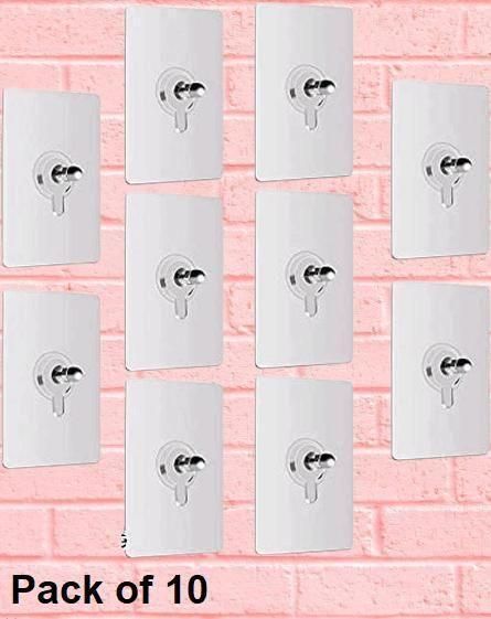 🔥50% OFF🔥 | Reusable Adhesive Wall Hooks (Set of 10)